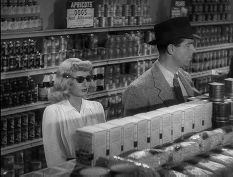 Barbara Stanwyck and Fred MacMurray are in a ton of trouble in DOUBLE INDEMNITY