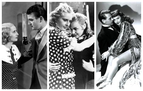 Tied for 4th place (in chronological order) BABY FACE, STELLA DALLAS, BALL OF FIRE