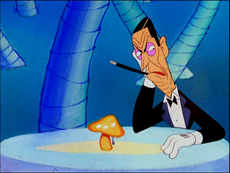 Sparks as portrayed in the 1936 Warner Brothers' cartoon, THE COOCOO NUT GROVE