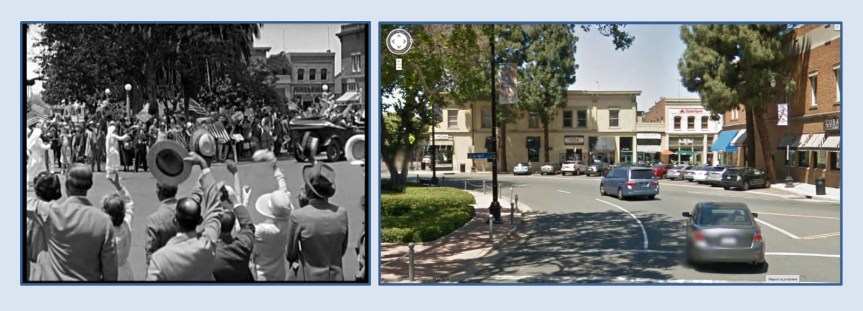 Small town America (Orange, CA) swept up with patriotic fervor - The Big Parade.