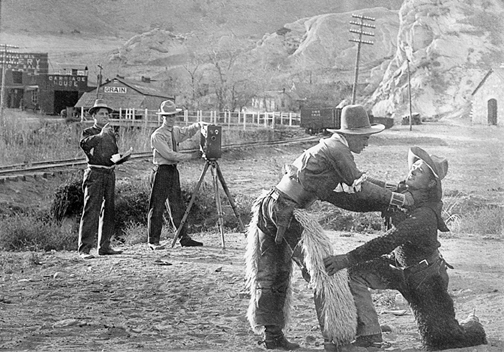 Gilbert Anderson Filming in the Rockies