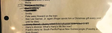 Weiner's Mad Men finale list